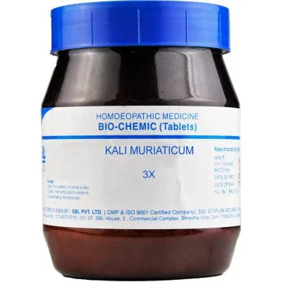 SBL Kali Muriaticum 3X 450g