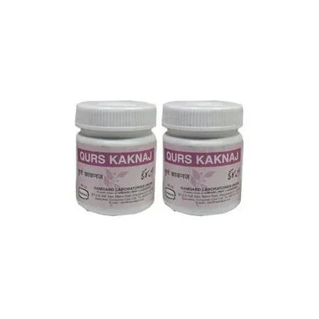 2 Pack Hamdard Qurs Kaknaj 50 tablets