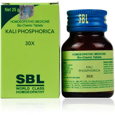 2 x SBL Kali Phosphoricum 30X 25gms each
