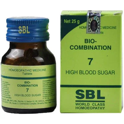 SBL Bio Combination 7 Tablet 25gm – Pack of 2 | High Blood Sugar & Diabetes