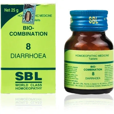 SBL Bio Combination 8 Tablet 25gm – Pack of 2 | Diarrhoea & Loose Motions