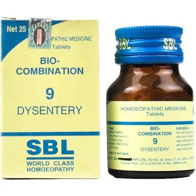 SBL Bio Combination 9 Tablet 25gm – Pack of 2 | Dysentery & Colitis