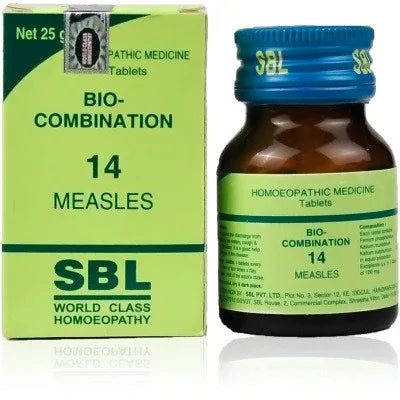 SBL Bio Combination 14 Tablet 25gm – Pack of 2 | Measles & Fever