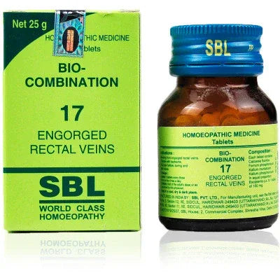 SBL Bio Combination 17 (Piles) 25gm – Pack of 2