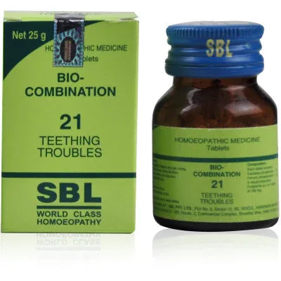 SBL Bio Combination 21 (Teething) 25gm – Pack of 2