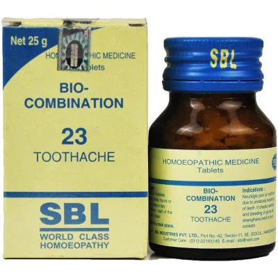 SBL Bio Combination 23 Tablet 25gm – Pack of 2 | Toothache & Gum Problems