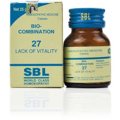 SBL Bio Combination 27 Tablet 25gm – Pack of 2 | General Debility & Weakness