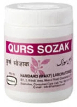2 Pack Hamdard Qurs Sozak 40 Tablets