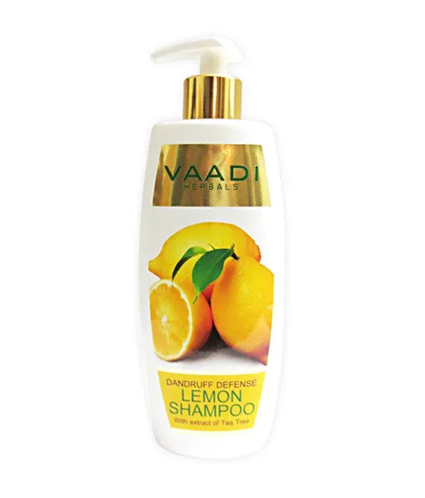 2 Pack Vaadi Dandruff Defense LEMON SHAMPOO 350 ml each