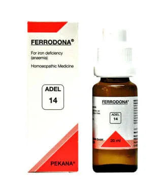 Adel 14 Ferrodona Drops 20ml – Anaemia & Iron Deficiency