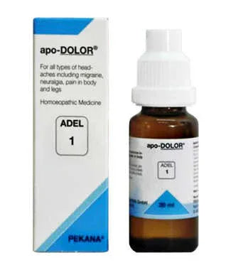 Adel 1 Apo-Dolor Drops 20ml – Headache, Migraine & Neuralgia