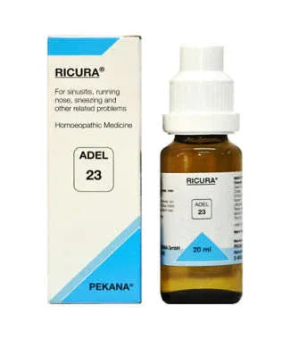 Adel 23 Ricura Drops 20ml – Sinusitis & Running Nose