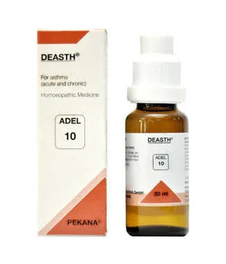 Adel 10 Deasth Drops 20ml – Asthma & Wheezing Relief