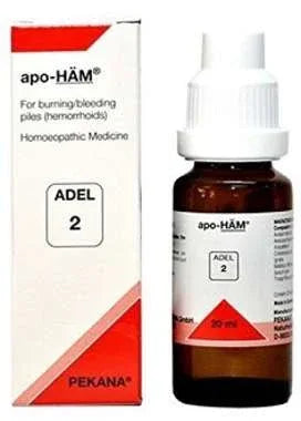 Adel 2 Apo-Ham Drops 20ml – Piles & Haemorrhoids